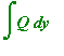 int(Q,y)