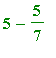 5-5/7