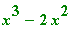 x^3-2*x^2