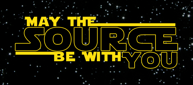 May the Source be with you