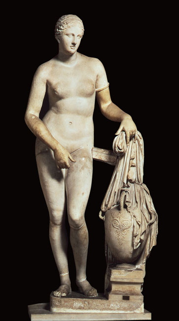 PRAXITELES, Aphrodite Of Knidos - Flashcard