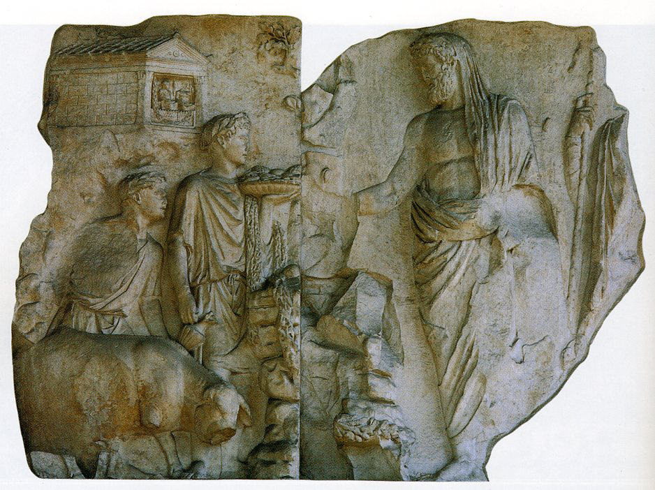 ara pacis aeneas