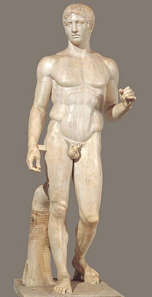 Image result for kouros, kritios boy, and polykleitos