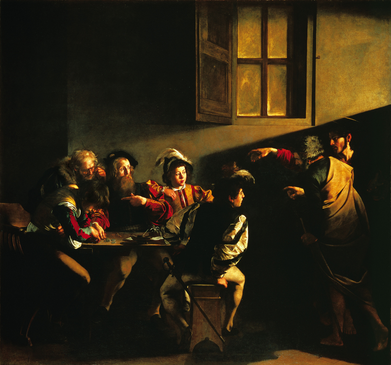 Caravaggio Calling Matthew