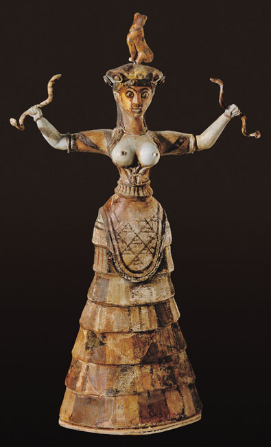 Snake Goddess (article), Minoan