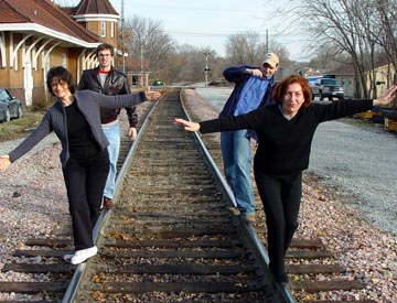 pic on railroad tracks